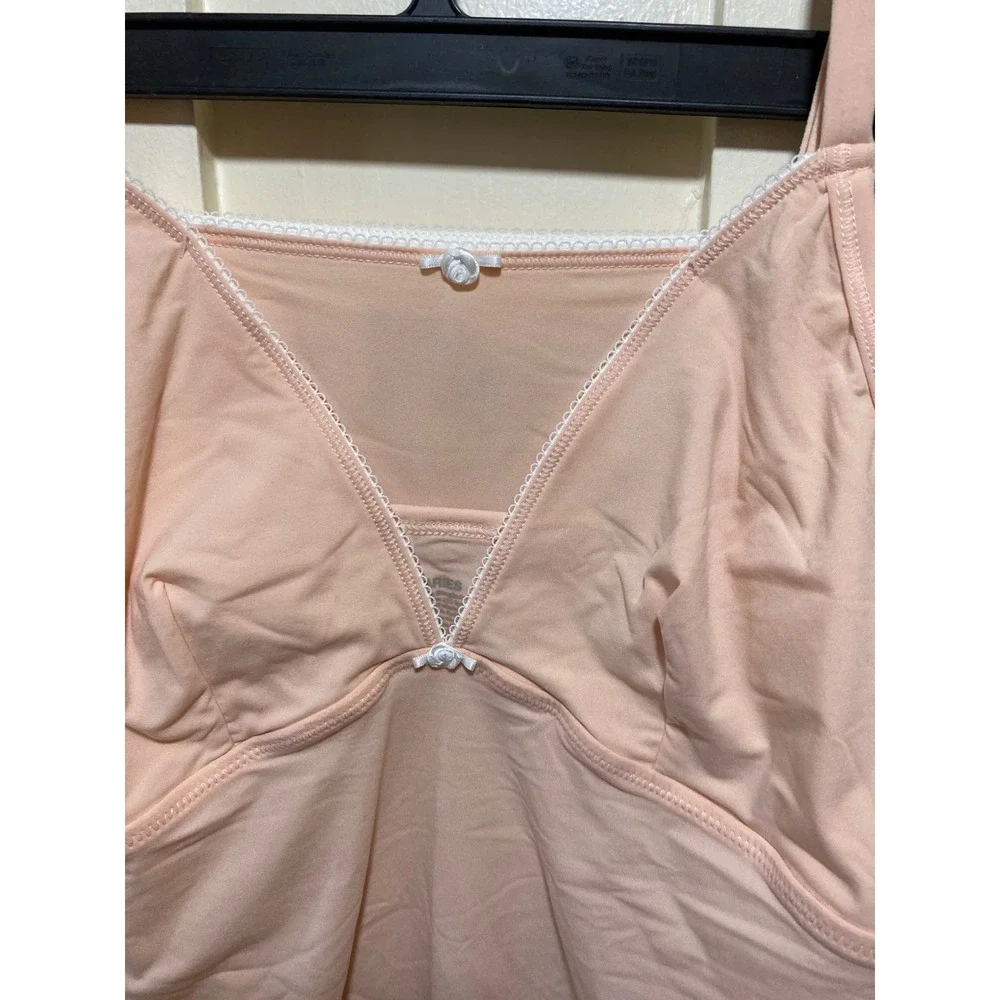 No Boundaries Womens Fit Stretch Cami & Short Set Pale Flamingo Pink Large 12-14